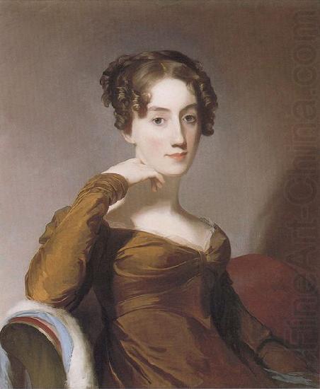 Thomas Sully Oil on canvas portrait of Elizabeth McEuen Smith by Thomas Sully china oil painting image